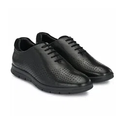 LEGWORK Men Leather Formal Oxfords-image-46
