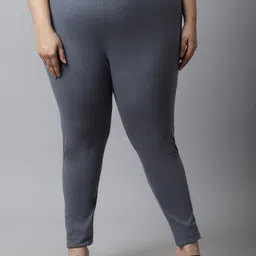TAG 7 Women Plus Size Ankle Length Cotton Leggings-48