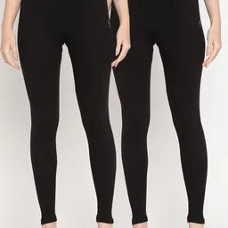 TAG 7 Pack of 2 Black Ankle Length Leggings-picture-23