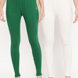 TAG 7 Women Pack of 2 Ankle Length Leggings-picture-0