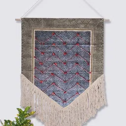 Art Avenue Race Beige & Grey Printed Cotton Wall Hanging-picture-0