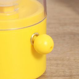 snevad Golden Scrambled Egg Maker with Wear Resistant Pulling Rope Hard Boiled Scrambler for Eggs Yolk and White Perfectly Mixed Manual Egg Shaker Scrambler Whisk Hand Powered (17x7.5x7.5 CM) image 5