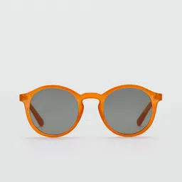 MANGO MAN Round Sunglasses with UV Protected Lens 77040575 image 2