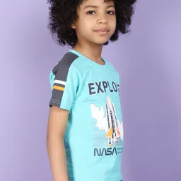 V-Mart Boys Printed T-shirt with Shorts-image-68