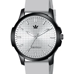 CRESTELLO Men Dial & Straps Analogue Watch CR-BK033-GREY-14