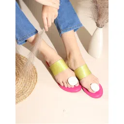GLAM STORY Ragini Gold Flats-picture-3