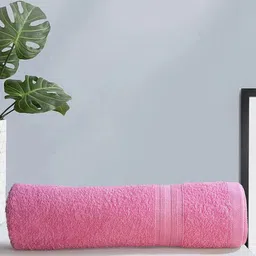 HotGown Pink 1 Cotton 400 GSM Bath Towel-15