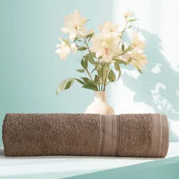 HotGown Brown 1 Cotton 400 GSM Bath Towel-picture-26