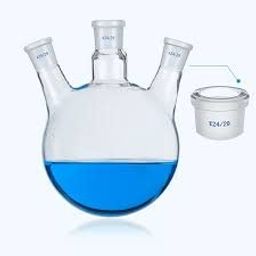 Salco 3 Neck Round Bottom Boiling Flask with 24/40 Center & Side Joints Angled Receiving Reflux Flask Multi Neck Apparatus Organic Chemistry Lab Glassware (1000 ML) image 2