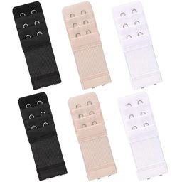 snmmifer Bra Extender, Pack of 6, Elastic Band Extension Strap image 1