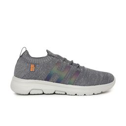 Paragon Men Grey Mesh Running Non-Marking Shoes image 5
