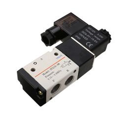 DC12V 1/4” 3 Way 2 Position Pneumatic Solenoid Valve for controlling compressed air (gas) image 4