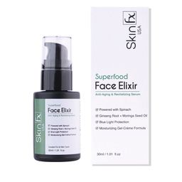 Skin Fx Superfood Spinach Infused Face Elixir Serum 30 ml-15
