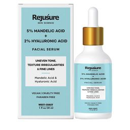 REJUSURE 5% Mandelic Acid + 2% Hyaluronic Acid Facial Serum for Uneven Tone - 30 ml-image-9