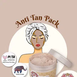 Indrani Cosmetics Skin Whitening  Anti Tan Pack - 50gm-47