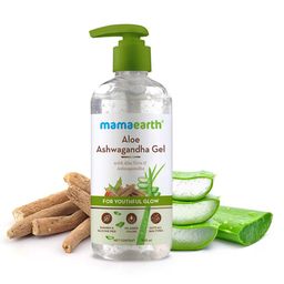 Mamaearth Aloe Ashwagandha Face Gel for Youthful Glow - 300 ml-3