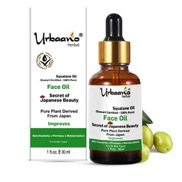 Urbaano Herbal Secret Of Japanese Beauty 100% Pure & Natural Olive Squalane Oil - 30ml-50