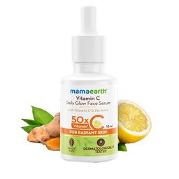 Mamaearth Vitamin C Daily Glow Face Serum For Oily Skin & Dark Spots - 10 ml-18