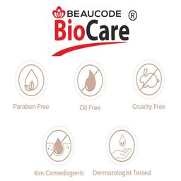 BEAUCODE BIOCARE Set of Hand & Foot Scrub & Gel with Apricot & Jojoba Extracts - 500g each image 2