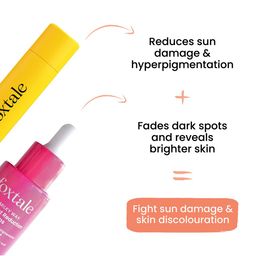 FoxTale Pigmentation Protect Dewy Set - Rapid Spot Reduction Drops 30ml & Sunscreen 50ml image 2