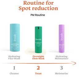 FoxTale Rapid Spot Reduction Drops 30 ml & Overnight Glow Mask 30 ml image 2