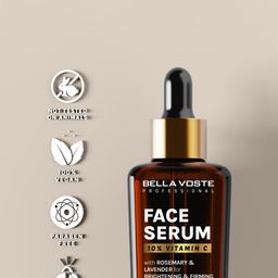 Bella Voste Professional 10% Vitamin C Face Serum with Rosemary & Lavender - 30 ml image 4