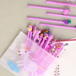 Tinker Squad 12-Pcs Pink & Purple Pen Set-31