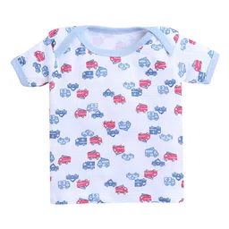 EIO Infants Set Of 6 Printed Pure Cotton Baby Apparel Gift Set-picture-37