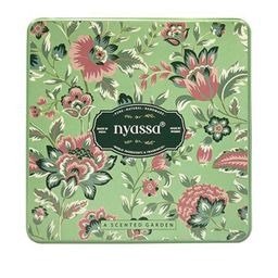 Nyassa Floral Collection Set Of 6 Soaps with Tin Box Gift Set image 3