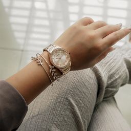 JOKER & WITCH Women Watch & Bracelet Gift Set-image-37