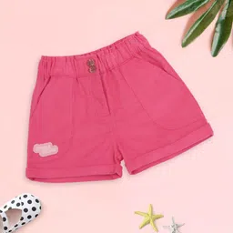 MeeMee Girls Mid Rise Cotton Shorts-image-72
