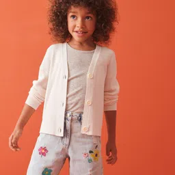 NEXT Girls Ribbed Cardigan-image-61