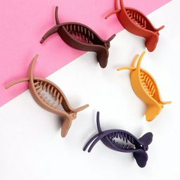 Krelin Women Set Of 5 Plastic Claw Clips-44