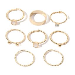 SALTY Set of 8 Finger Ring image 5