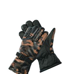 Alexvyan Men Printed Protective Riding Gloves-21