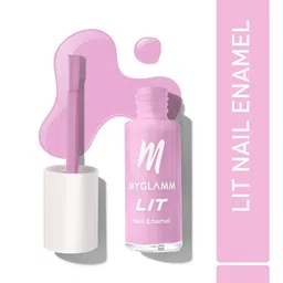 MyGlamm LIT Long Lasting Nail Enamel 7ml - Go Loco-21