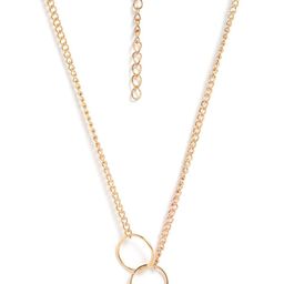 SOHI Set Of 2 Gold-Plated Layered Chain image 3