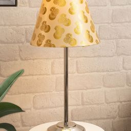 Homesake Gold Solid Bedside Standard Table Lamp with Shade-16