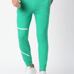 FiTZ Men Green Solid Joggers-image-90