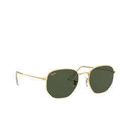 Ray-Ban Unisex Green Lens & Gold-Toned UV Protected Oversized Sunglasses 8056597209694-44