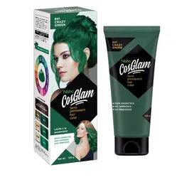 Nisha CosGlam Semi Permanent Hair Color 120 g - Crazy Green 41-picture-30