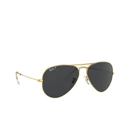 Ray-Ban Unisex Grey Polarized Aviator Sunglasses 8056597259835-image-67