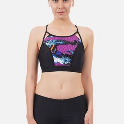 Speedo Printed Padded Swim Tops-image-88