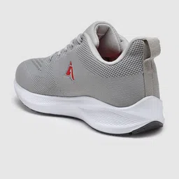 Action Men Grey Mesh Running Non-Marking Shoes image 2