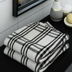 Athom Trendz Grey Set of 2 Cotton 210 GSM Eco Saviour Bath Towels-image-42