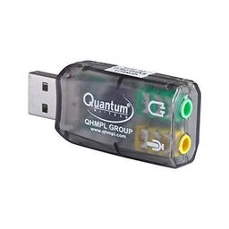 dyeton solution Quantron USB Sound Card, 3D 5.1 Ch Audio, Plug & Play, Digital Class-B Power Amplifier image 2