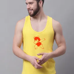 Friskers Printed Skin Friendly Pure Cotton Innerwear Vests-picture-48