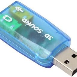 rees52 External 5.1 USB Stereo Sound Card USB 2.0 to 3D Audio Sound Card Adapter Virtual 5.1 Channel for Windows and Mac, PC, Notebook with 3.5mm Headphone and Microphone image 5