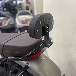 Sahara Seats Compatible with TVS Ronin Adjustable Backrest/Back Rest (Black) image 2