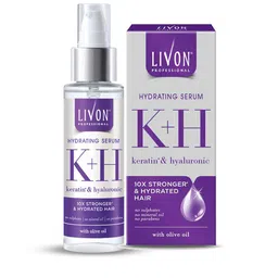 Livon Professional Keratin & Hyaluronic Hydrating Serum for Hydrated Hair - 100ml-51